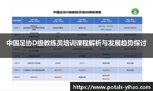 中国足协D级教练员培训课程解析与发展趋势探讨