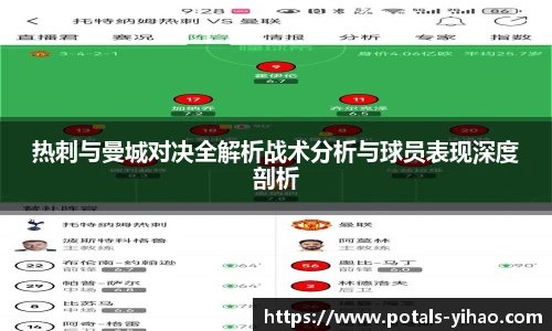 热刺与曼城对决全解析战术分析与球员表现深度剖析